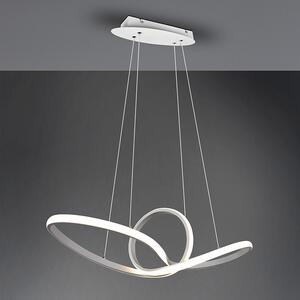 Lampă suspendată de design albă cu LED-uri reglabile în 3 trepte - Levi