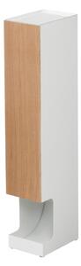 Recipient role hârtie de toaletă YAMAZAKI Rin Stocker, înălțime 71 cm, alb
