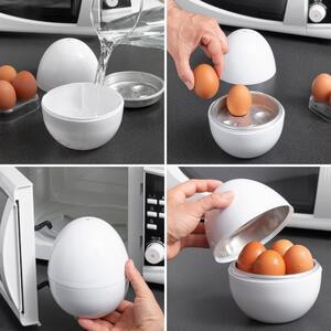 Aparat de fiert ouă la cuptorul cu microunde InnovaGoods