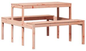 Masă de picnic, 110x134x75 cm, lemn masiv douglas