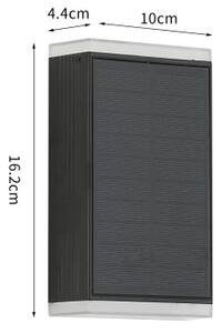 Aplică LED solară Brilagi SUN GUARD LED/2W/3,7V 2000 mAh IP45