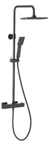 KFA Armatura Logon Black set de duș perete cu termostat negru 5746-910-81