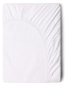Cearșaf elastic din bumbac Good Morning, 160 x 200 cm, alb