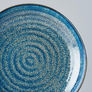 Farfurie din ceramică MIJ Indigo, ø 23 cm, albastru