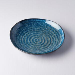 Farfurie din ceramică MIJ Indigo, ø 23 cm, albastru