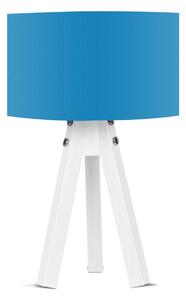 Lampa Casa Parasio, 25x25x45 cm, 1 x E27, 60 W, albastru/alb