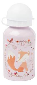 Sticlă pentru apă Sass & Belle Woodland, 300 ml, roz