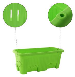 Ghiveci, plastic, verde, MIGIO
