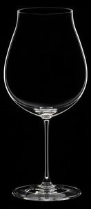 Set 2 pahare pentru vin, din cristal Veritas New World Pinot Noir Clear, 800 ml, Riedel