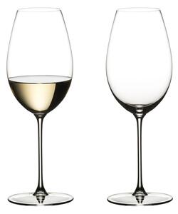 Set 2 pahare pentru vin, din cristal Veritas Sauvignon Blanc Clear, 440 ml, Riedel