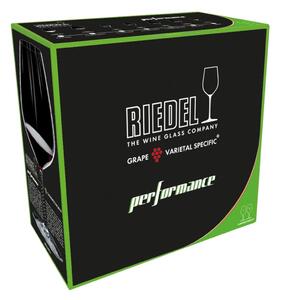 Set 2 pahare pentru vin, din cristal Performance Cabernet / Merlot Clear, 834 ml, Riedel