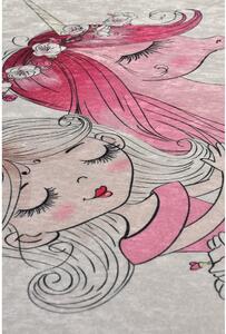 Covor antiderapant pentru copii Conceptum Hypnose Little Princess, 100 x 160 cm