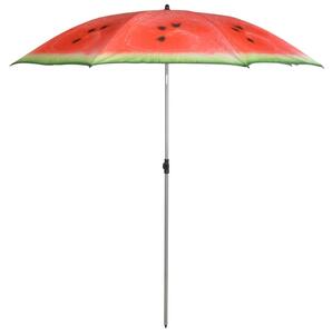 Umbrela pentru plaja, Melony Rosu, Ø184xH226 cm