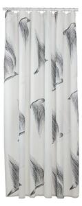 Sealskin Birds perdea de duș 200x180 cm alb-negru 800141