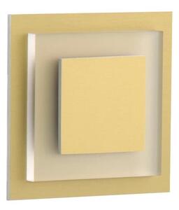 LDST SU-01-SZ-BC8 - LED iluminat scară SUNNY 8xLED/1,2W/230V auriu 3500K