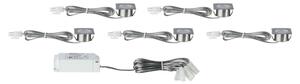 Paulmann 93587 - SET 5x Lampă încastrată LED 5xLED/0,4W/12V/230V 2700K