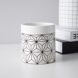 Vaza Simplia alb ceramica