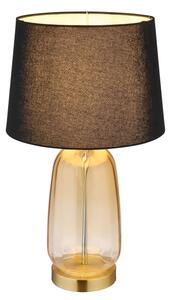 Globo 24142S - Lampă de masă CLASSY 1xE27/40W/230V negru/maro