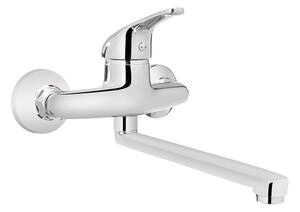 Invena Perea baterie bucătărie perete crom BC-05-001