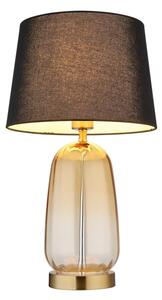 Globo 24142S - Lampă de masă CLASSY 1xE27/40W/230V negru/maro