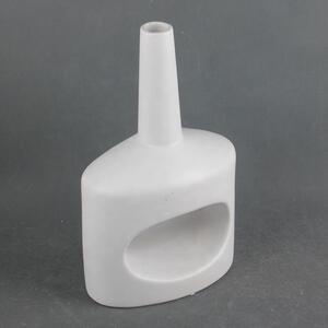 Vaza moderna ceramica alba Juna