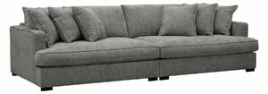 Canapea Tivsoe 107Gri, 284x117x83cm, Tapiterie, Picioare: Lemn
