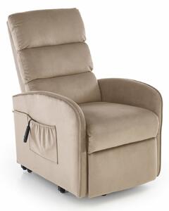 Fotoliu recliner Houston 1954Maro deschis, 8x6x9cm, Tapiterie
