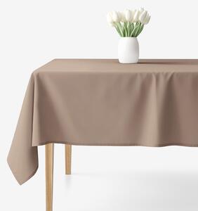 Goldea față de masă 100% bumbac - maro cafea 140 x 220 cm
