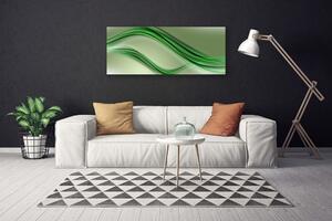 Tablou pe panza canvas Abstract Art Verde Gri