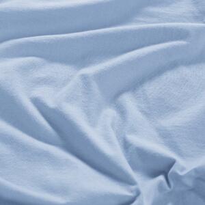4Home jersey sheet Luxury albastru , 90 x 200 cm, 90 x 200 cm