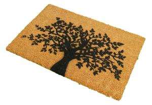Covoraș intrare din fibre de cocos Artsy Doormats Tree of Life, 40 x 60 cm