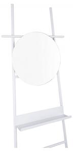 Scară decorativă cu oglindă Leitmotiv Glint, alb