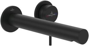 Villeroy & Boch Loop & Friends baterie lavoar ascuns negru TVZ106010000K5