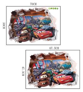 Autocolant de perete "Mașini 2" 70x50 cm