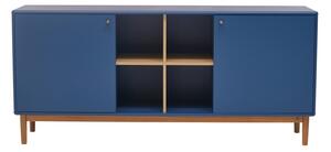 Comodă joasă albastră 175x80 cm Color Living - Tom Tailor for Tenzo