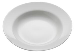 Farfurie din porțelan pentru supă Maxwell & Williams Basic Bistro, ø 22,5 cm, alb
