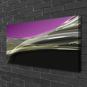 Tablou pe panza canvas Abstract Art Violet Gri Negru