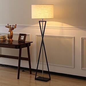 Abigali Sand Glass lampă de podea 1x40 W alb-negru FSG-W-E27