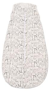 Sac dormit copii de vara 0-18 luni Kidizi Miauw, 80 cm, 0.5 tog