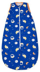Sac dormit copii de vara 0-18 luni Kidizi Space Cats, 80 cm, 0.5 tog