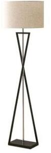 Abigali Sand Glass lampă de podea 1x40 W alb-negru FSG-W-E27