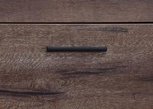Comoda din pal, cu 4 sertare si 2 usi Tala Stejar Noble Oak, l142,8xA41,3xH85 cm