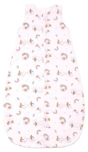 Sac de dormit de vara pentru copii 18-36 luni Kidizi Ducky , bumbac 100%, 0.5 tog