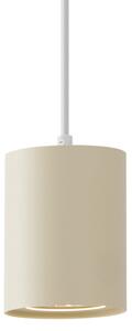 Lampă suspendată modernă bej cu alb pentru sistem de șină monofazat GU10 70mm - Iconic Holt