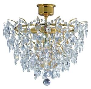Markslöjd Rosendal lampă de tavan 4x40 W transparent-auriu 100510