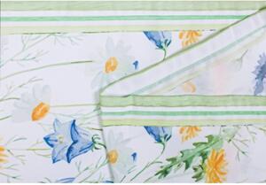 Traversa de masa, Floral Green, Bizzotto, poliester, 45x150 cm