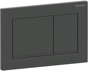 Geberit Omega20 buton de spălare pentru WC negru 115.080.16.1