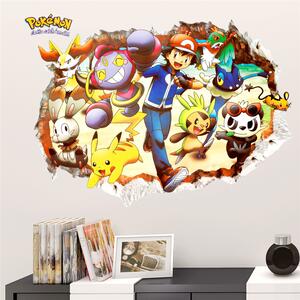 Autocolant de perete "Pokémon 2" 50x70 cm
