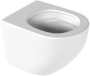 Actima Luqa vas wc agăţat fără margine cu spălare turbionară alb mat CEAC.6403.480.WHM