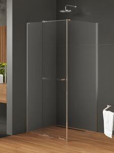 New Trendy Smart cabină de duș 100x80 cm dreptunghiular crom luciu/sticlă transparentă EXK-6586